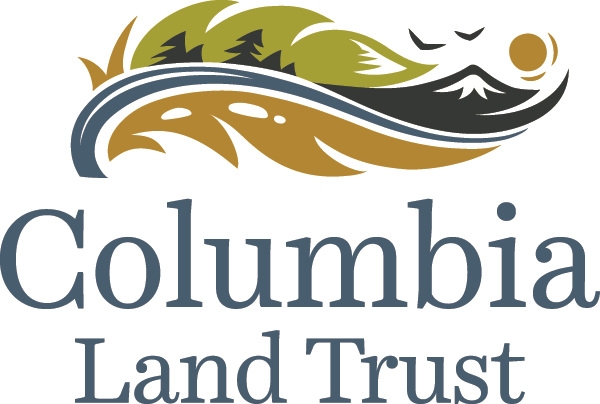 Columbia land trust logo.